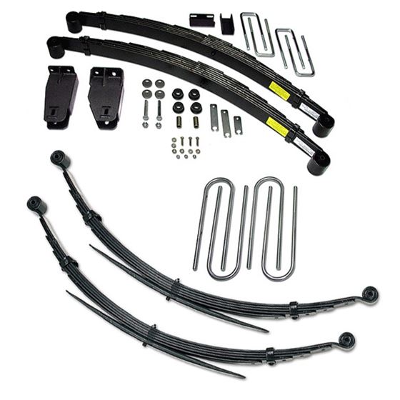 4 Inch Lift Kit 8087 Ford F250 4 Inch Lift Kit with Rear Leaf Springs Fits modesl with Diesel or 460