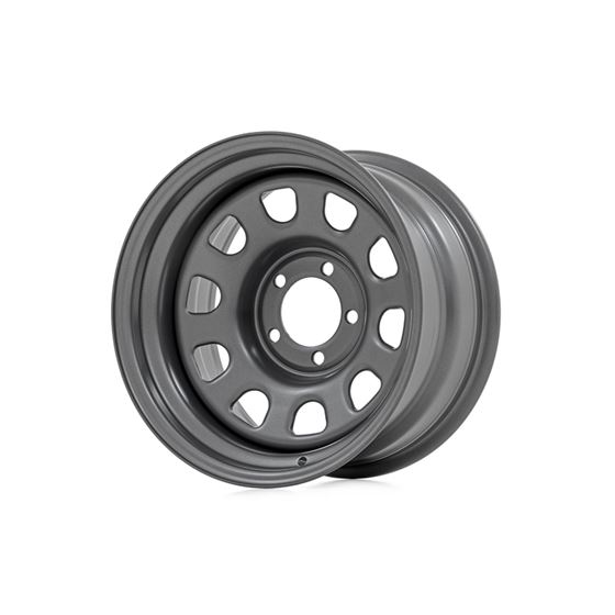 Steel Wheel Gray 17x9 5x5 3.30 Bore -12 (RC51-7873G) 1