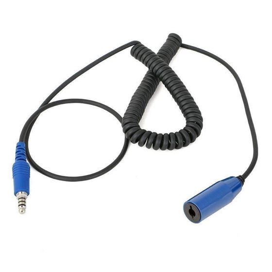 OFFROAD Headset or Helmet Extension Coil Cable 1