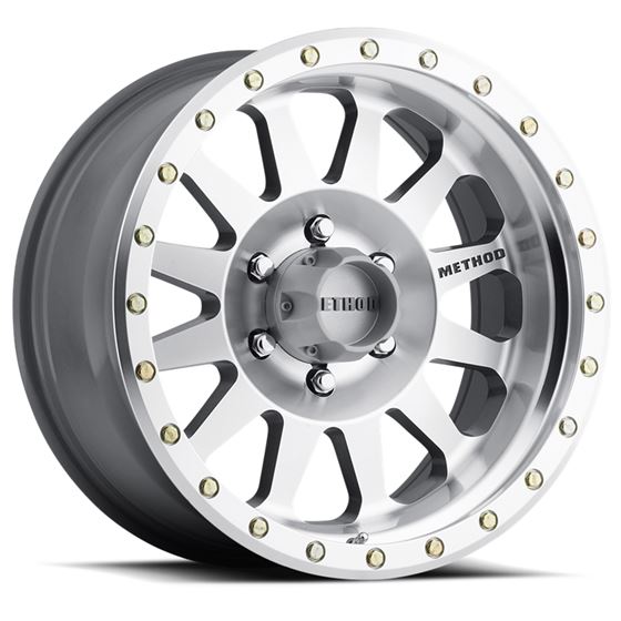 MR304 Double Standard 17x8.5 0mm Offset 6x5.5 108mm Centerbore Machined/Clear Coat 1