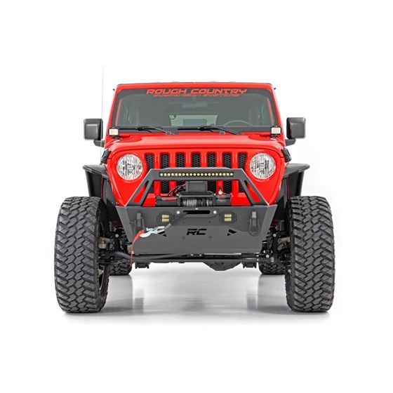 Front Bumper Stubby Trail Jeep Gladiator JT/Wrangler JK and JL/Wrangler Unlimited 4WD (10597A) 1