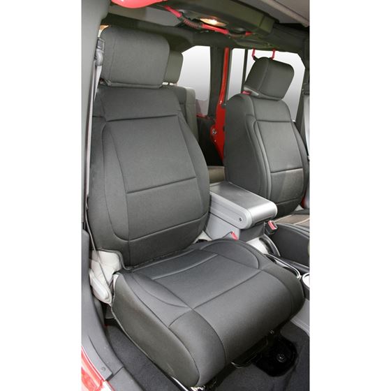 Fits Jeep Wrangler JK 07-10 Black Neoprene Seats Cover  13214.01 