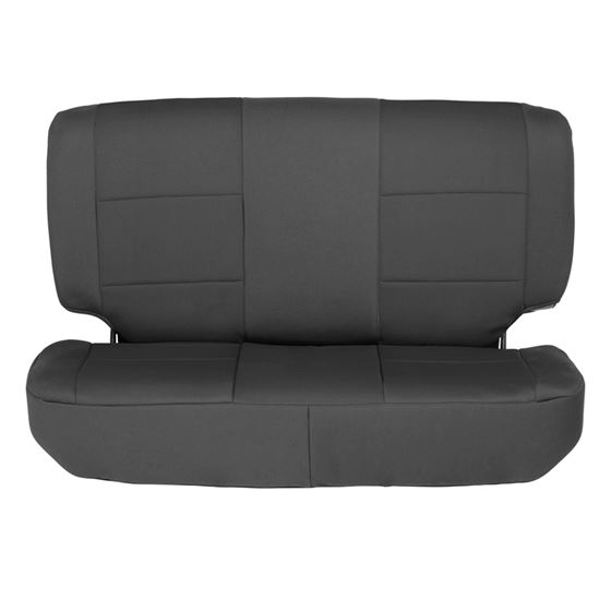 NEOPRENE SEAT COVER SET FRONT/REAR - BLACK 97-02 TJ (471201) 3