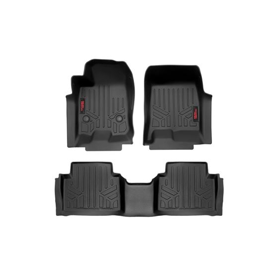 Floor Mats FR and RR Crew Chevy/GMC Canyon/Colorado 2WD/4WD (2023-2024) (M-21313) 1