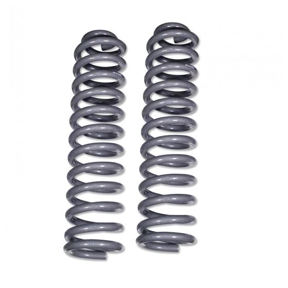 Coil Springs 0718 Jeep Wrangler JK Front 4 Inch Lift Over Stock Height Pair Tuff Country 1