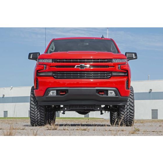 Forged Tow Hooks 1920 Silverado 1500 Red 3