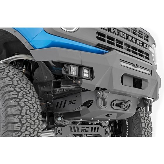 Front Bumper Modular Stubby Wings DRL Ford Bronco 4WD (2021-2024) (51078) 3