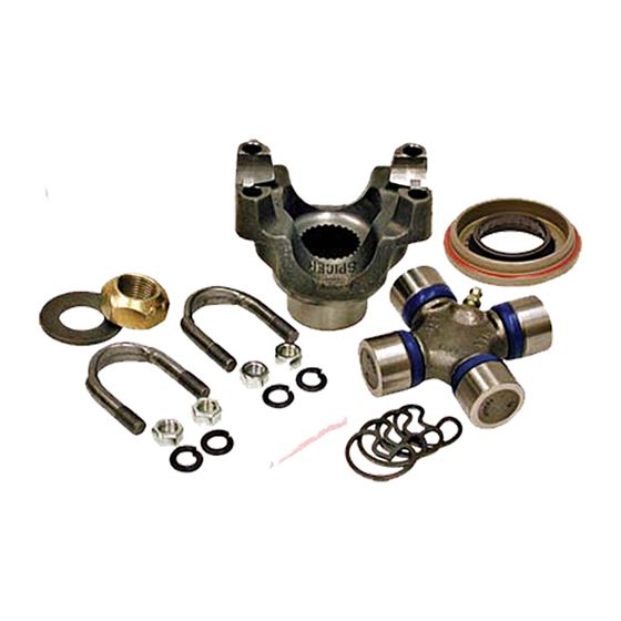Yukon Replacement Trail Repair Kit For Dana 30 And 44 With 1350 Size U Joint And Straps Yukon Gear a