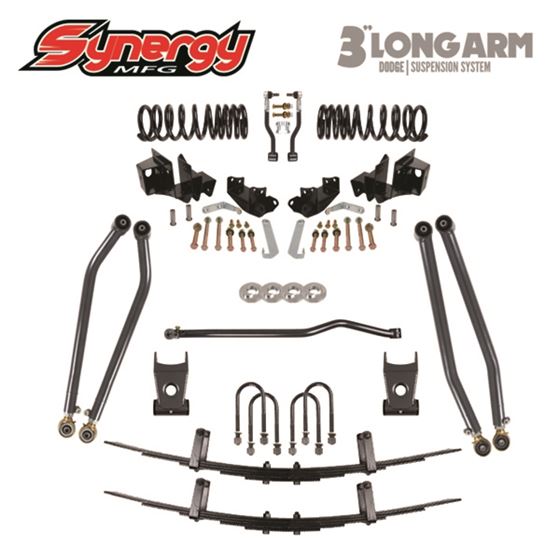 Ram 3 Inch Long Arm System 03-09 1500 Gas/2500/3500 Diesel (8503-11) 1