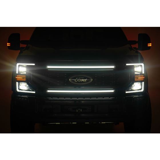 LED Light Kit Grille Mount 30 Inch DRL Ford F-250/F-350 Super Duty (2017-2022) (70990) 1