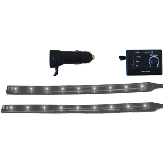 6 Twin Pack Flexible LED Bars Multi Color 1