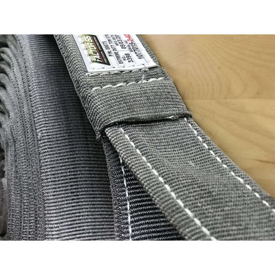 30 Foot Tow Strap Extreme Duty 30 Foot x 2 Inch Gray 3