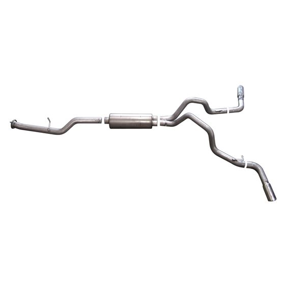 Cat Back Dual Extreme Exhaust System Stainless 1