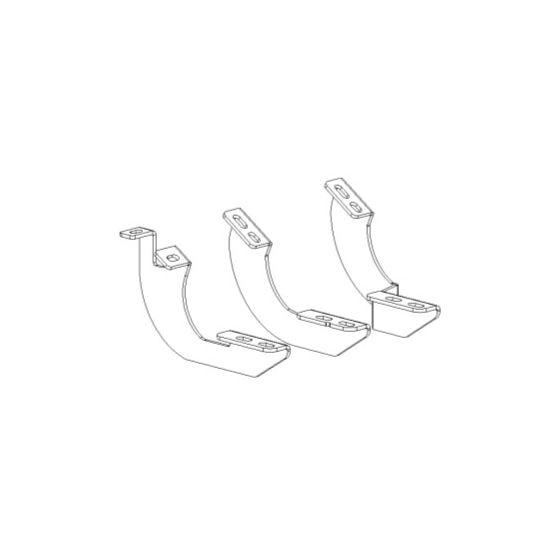 V-Series V3RB Side Steps and RB Slim Side Steps-MOUNTING BRACKETS&DoubleCabONLY (6944326) 1