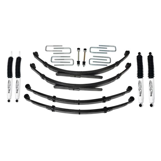 35 Inch Lift Kit 7985 Toyota Truck with Rear Leaf Springs w SX8000 Shocks Tuff Country 1