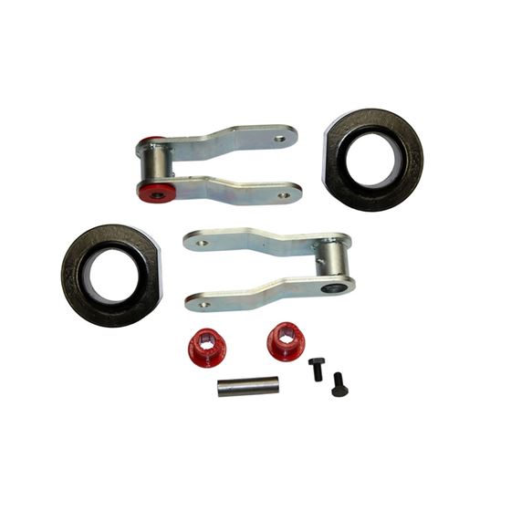 Jeep Polyurethane Value Lift Kit Front 2 Inch Lift 8401 Cherokee 8692 Comanche Includes Rear Shackle