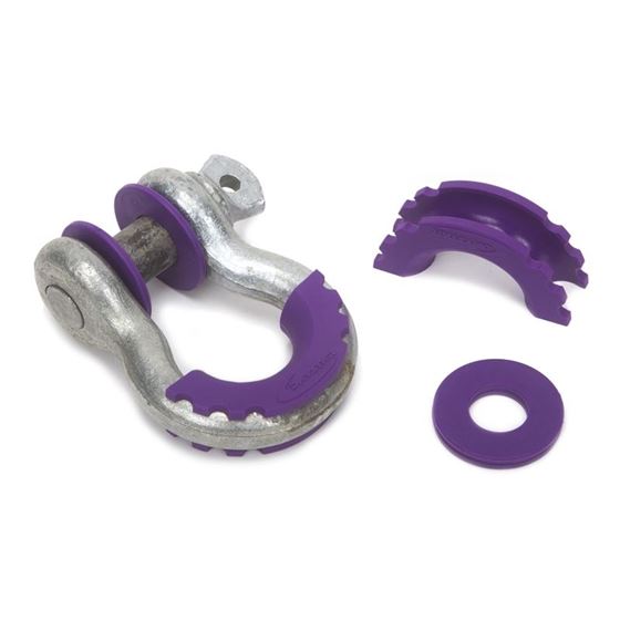 D-Ring Isolator and Washers Purple 1