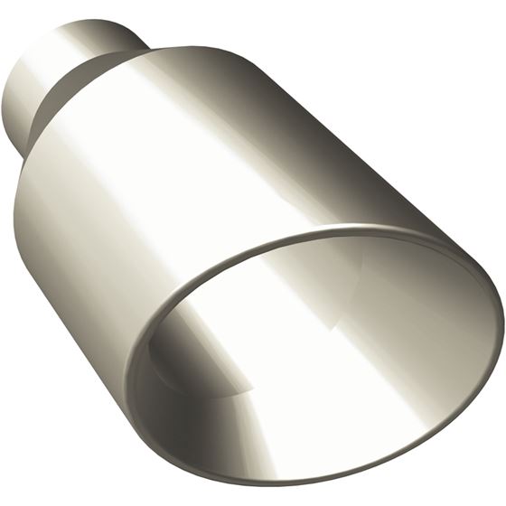 4in. Round Polished Exhaust Tip (35121) 1