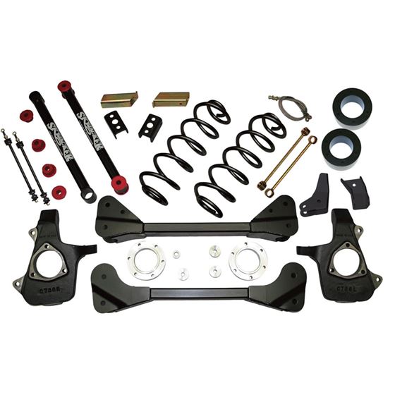 Lift Kit 3 Inch Lift 0713 Avalanche Includes Front Struts Rear Coils Can Use OEM TiresWheels wNo Mor