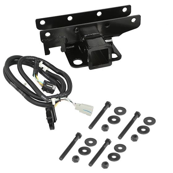 Receiver Hitch Kit with Wiring Harness; 07-16 Jeep Wrangler JK