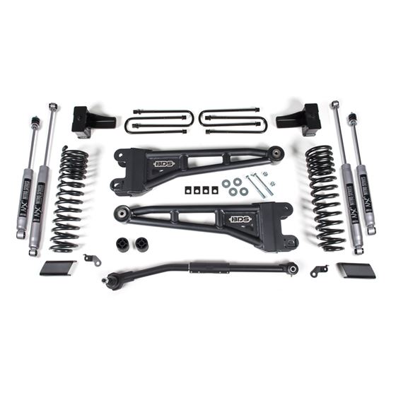 2.5 Inch Lift Kit w/ Radius Arm - Ford F250/F350 Super Duty (17-19) 4WD - Diesel (1543H)