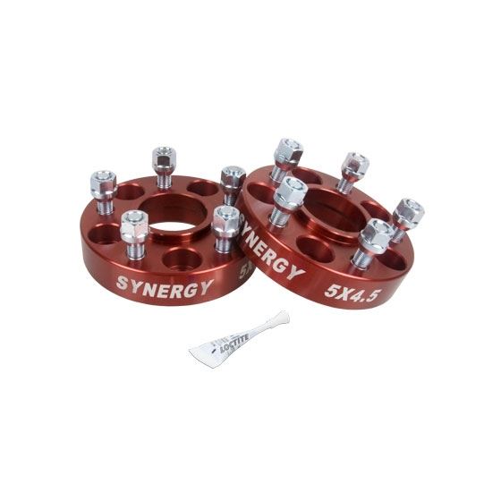 Jeep Hub Centric Wheel Spacers 5X4.5-1.25 Inch Width 1/2-20 UNF Stud Size (4111-5-45-H) 1