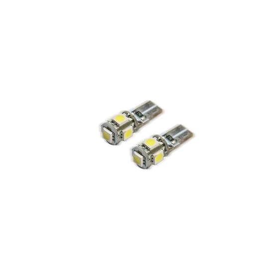 ORACLE T10 5 LED 3 Chip SMD Bulbs (Pair)Green 2