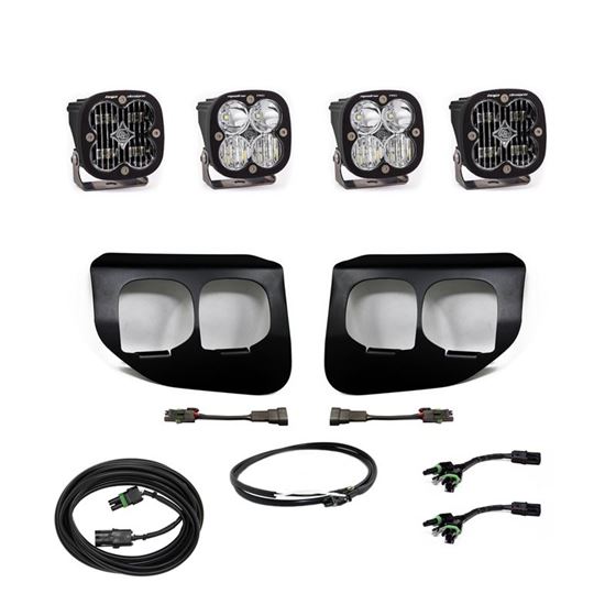 Ford Super Duty (20-22) Fog Lights Dual FPK SAE/Pro DC w/Upfitter 1