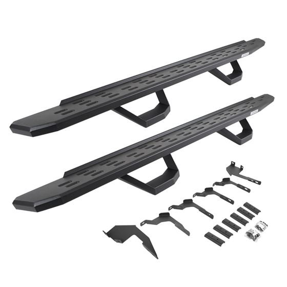 RB30 Running Boards with Mounting Brackets 2 Pairs Drop Steps Kit (6963688020PC) 1
