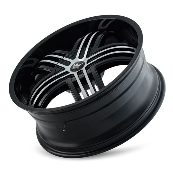 ENTICE 368 GLOSS BLACKMACHINED FACE 24X95 511551397 18MM 87MM 3