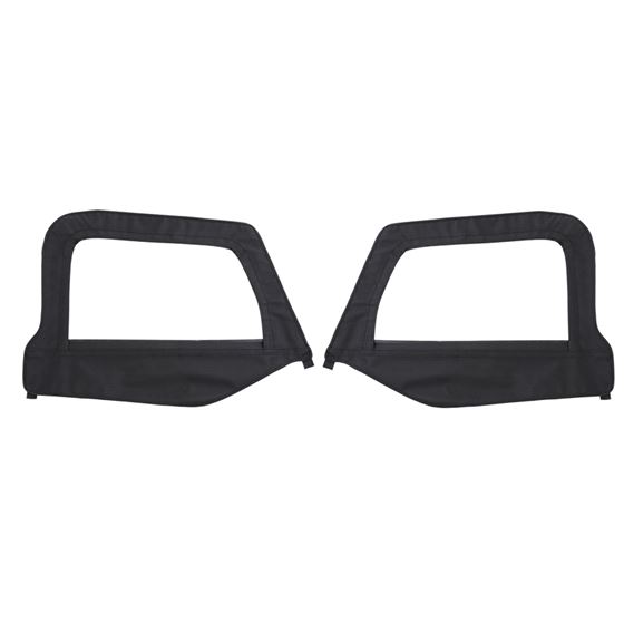 Soft Top - Door Skins Only - Black Diamond (89735) 1