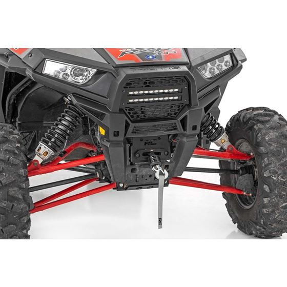 Grille Kit 10" Black Slimline LED Pair Polaris RZR XP 1000 (93041) 3