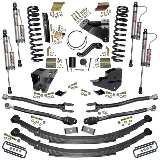 6 in. Lift Kit with 4-Link Conversion and ADX 2.0 Remote Reservoir Shocks. (F236024KS-X) 1