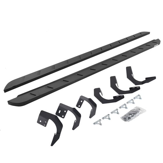 RB10 Slim Line Running Boards with Mounting Brackets Kit (63430680SPC) 1