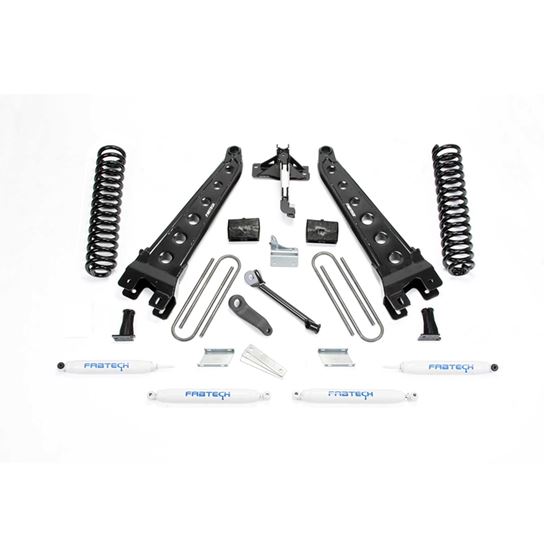6" RAD ARM SYS W/COILS and PERF SHKS 2008-16 FORD F250 4WD
