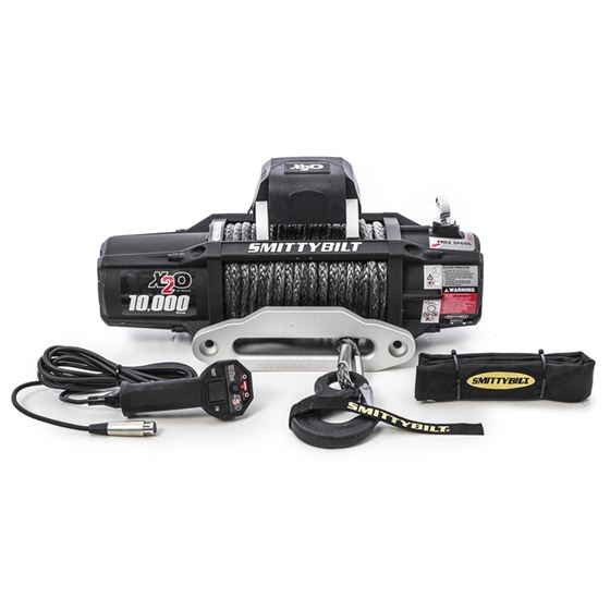 X2O-10K WATERPROOF SYN ROPE WINCH GEN2& FAIRLEAD (98510) 1