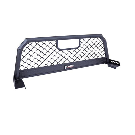 Cab Rack Textured Black Aluminum Mesh Incl. Mounting Brackets (DZ95091TB) 2