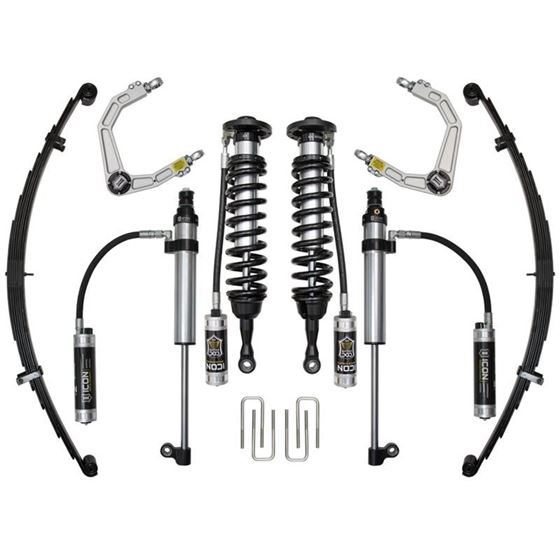 2007UP TUNDRA 035 LIFT STAGE 9 SUSPENSION SYSTEM WITH BILLET UPPER CONTROL ARMS 1