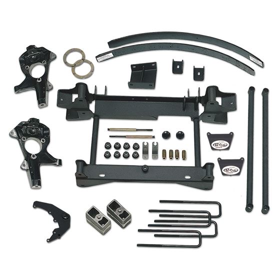 6 Inch Lift Kit 2006 SilveradoSierra 1500 w1 Piece Sub Frame Fits Models wo Factory Air Ride Shocks