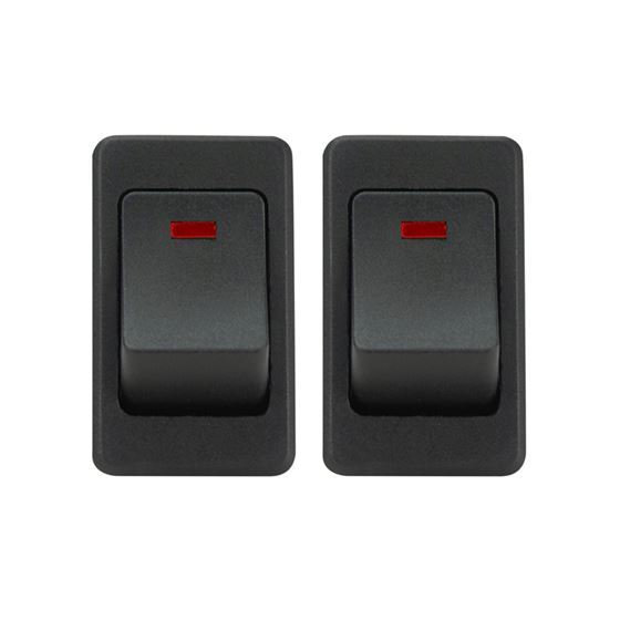 No logo Rocker switch with red led indicator (2 pack) 1