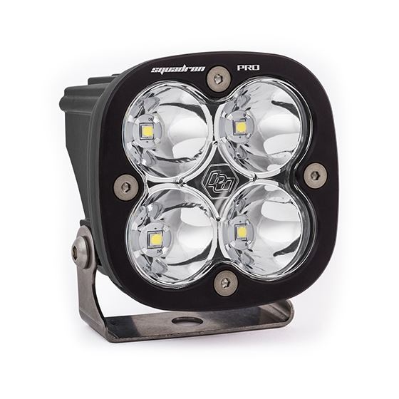 LED Light Pod Black Clear Lens Spot Pattern Squadron Pro 1