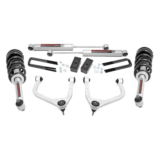 3.5 Inch Lift Kit N3 Struts GMC Sierra 1500 2WD/4WD (2019-2024) (22631) 1