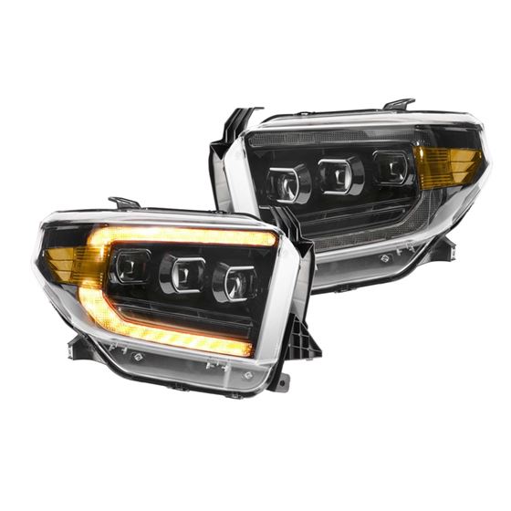 XB LED Headlights: Toyota Tundra (14-21) (Pair / ASM / Amber DRL) (Gen 2) (LF532.2-A-ASM) 1