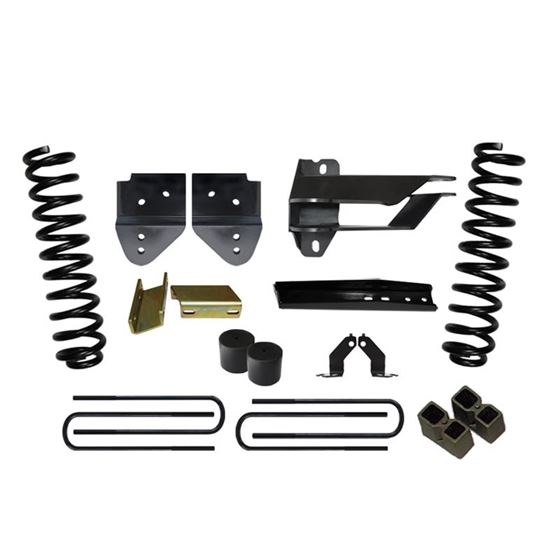 Lift Kit 4 Inch Lift 1719 Ford F350 Super Duty Includes Front Coil Springs Track BarRadius ArmSteeri
