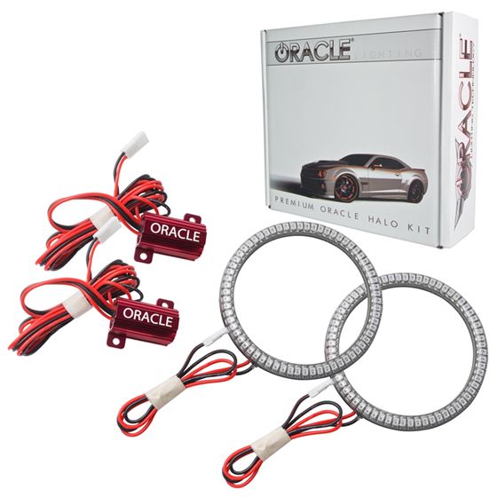 GMC Sierra 2014-2015 ORACLE LED Waterproof Fog Halo Kit 2