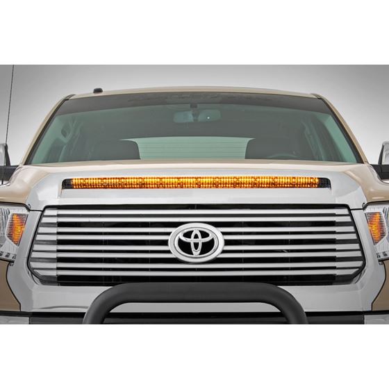 LED Light Kit Hood Bulge 40" White/Amber Strip Toyota Tundra (14-21) (70847) 1