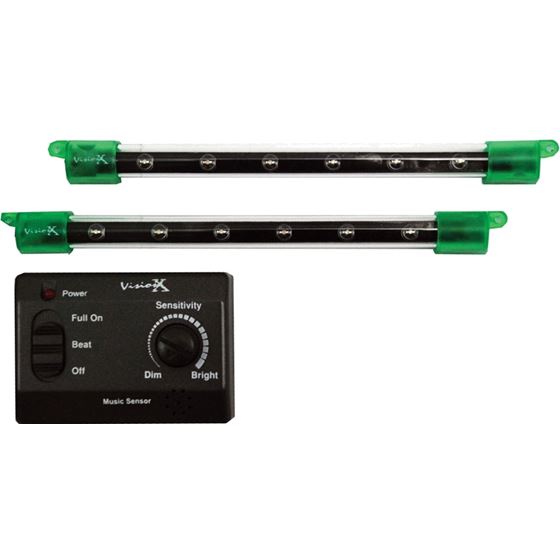 6" Twin Pack LED Bars Green (4005136) 3