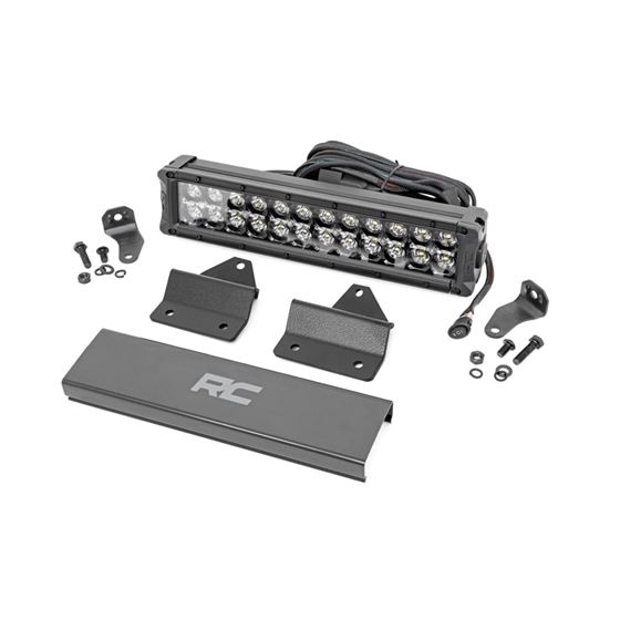 12" DRL LED Light Kit Hood Mount Dual Row Intimidator GC1K/GC1K Crew (95010) 1