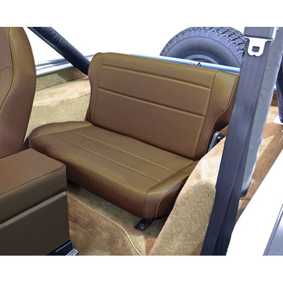 Fold and Tumble Rear Seat Spice; 76-95 Jeep CJ/Wrangler YJ
