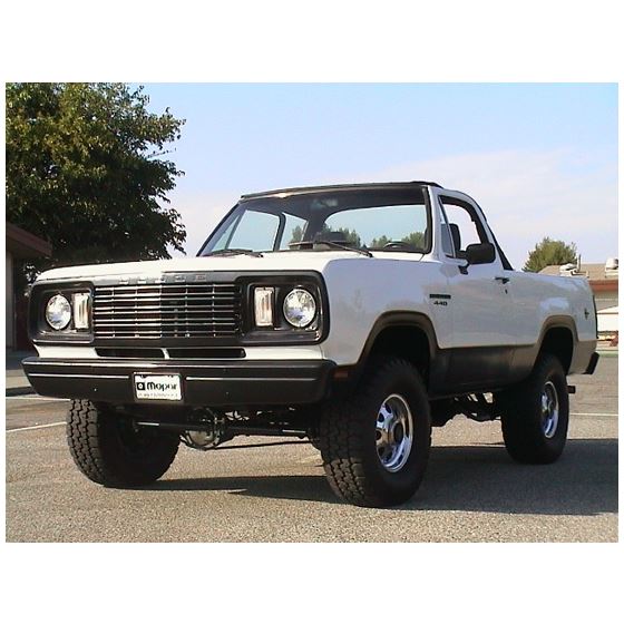 4 Inch Suspension Lift System 7893 Ramcharger 7881 Plymouth Trailduster 1